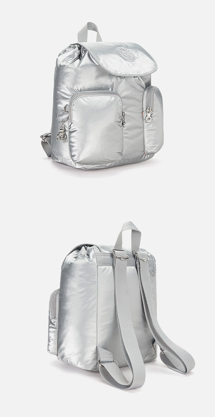 Kaipulin Lightweight Canvas Backpack Fashionable Practical Student School Bag ANTO Denim Monogram Birthday Gift 7
