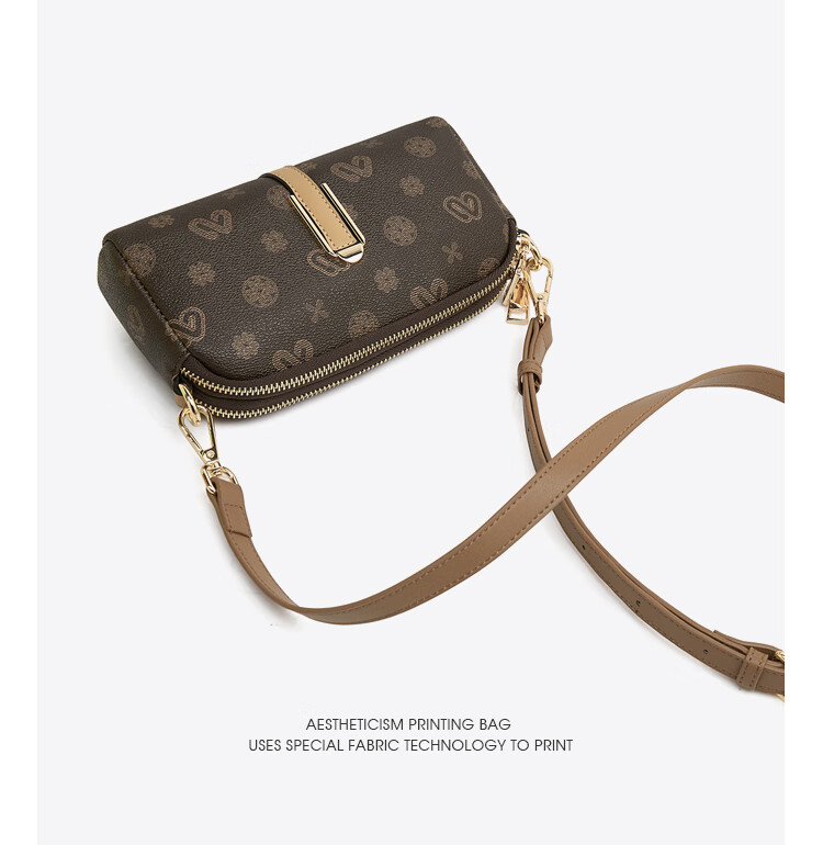 Laorentou Ladies Handbag, Large Capacity, Monogram Shoulder Bag, Crossbody Bag, Phone Pouch, Small Purse, Valentine's Day Gift 18