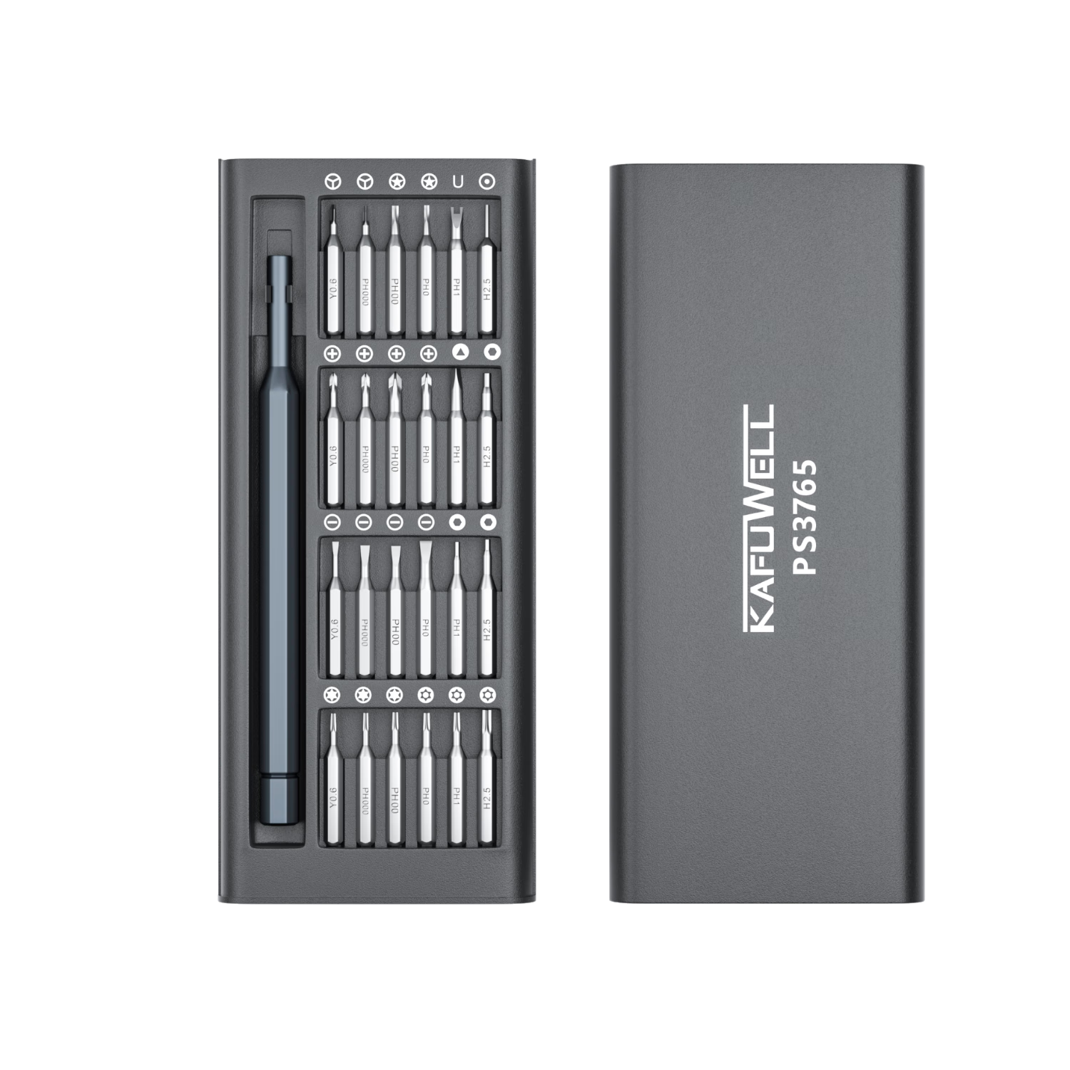 Kafuweier Screwdriver Set, Small Precision Watch Screwdriver Set, 25-Piece Set, PS3765