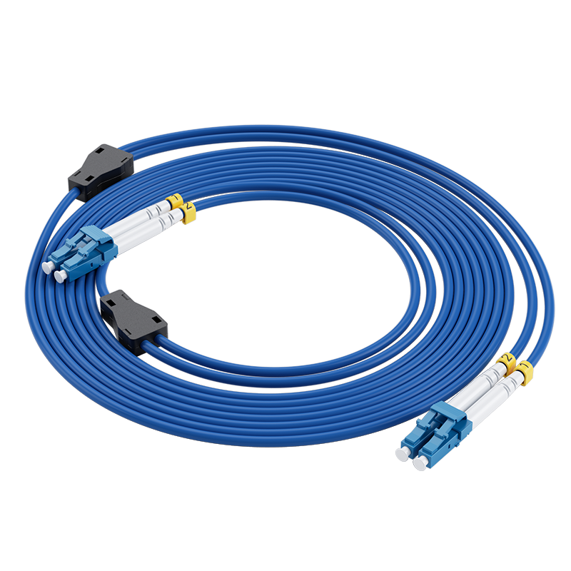 HAILE Armored Rodent-Proof Fiber Optic Patch Cord Telecom Grade Single Mode Dual Core LC-LC Patch Cord 9/125 3m HJ-2LC-LC-SK3