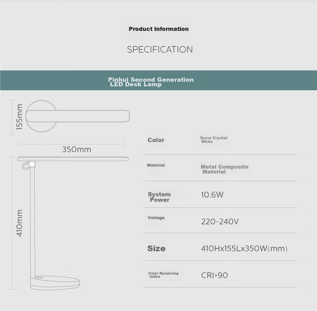 PHILIPS Desk Lamp for Home Use, Eye Protection for Study, National AA-Grade, Student And Children's Desk Lamp for Reading And Writing, Prevents Myopia And Improves Visio 13