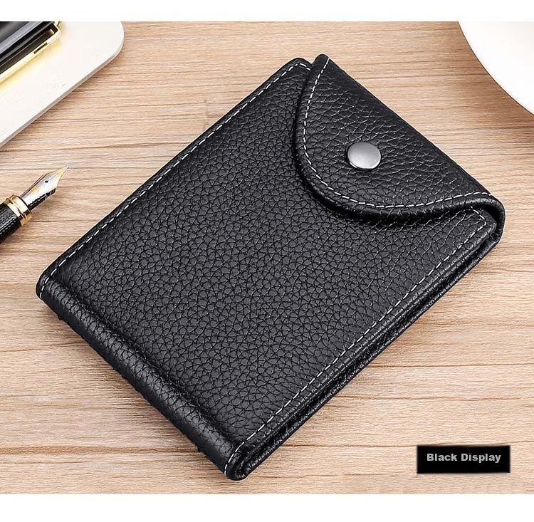JEVI Genuine Leather Driver's License Holder for Men, Large Capacity Card Case, Multi-Card Slots, Multifunctional Driving License Protector Cover 8