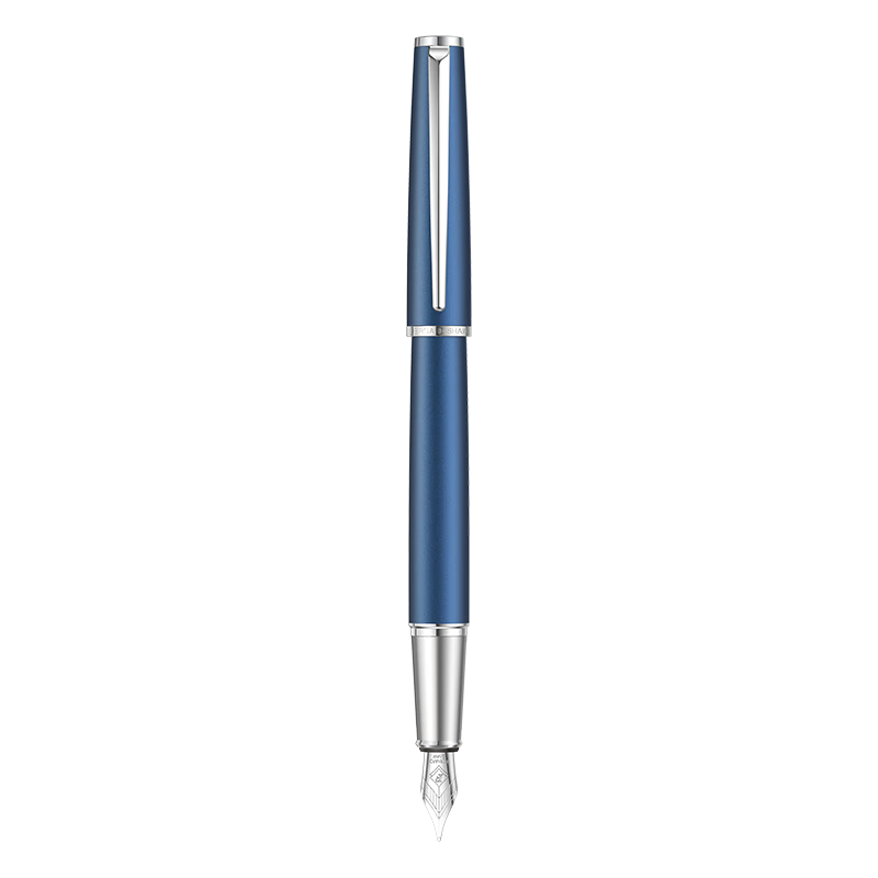Bernard Shaw Starry Night Blue Luxury Fountain Pen Single Gift Box High-End Business Signature Pen