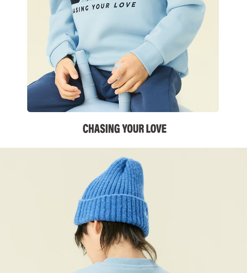 361° Kids Hoodie Autumn Winter 25 Fleece Lined Pullover Sweatshirt for Boys and Girls Ages 3-14 Blue 170 35