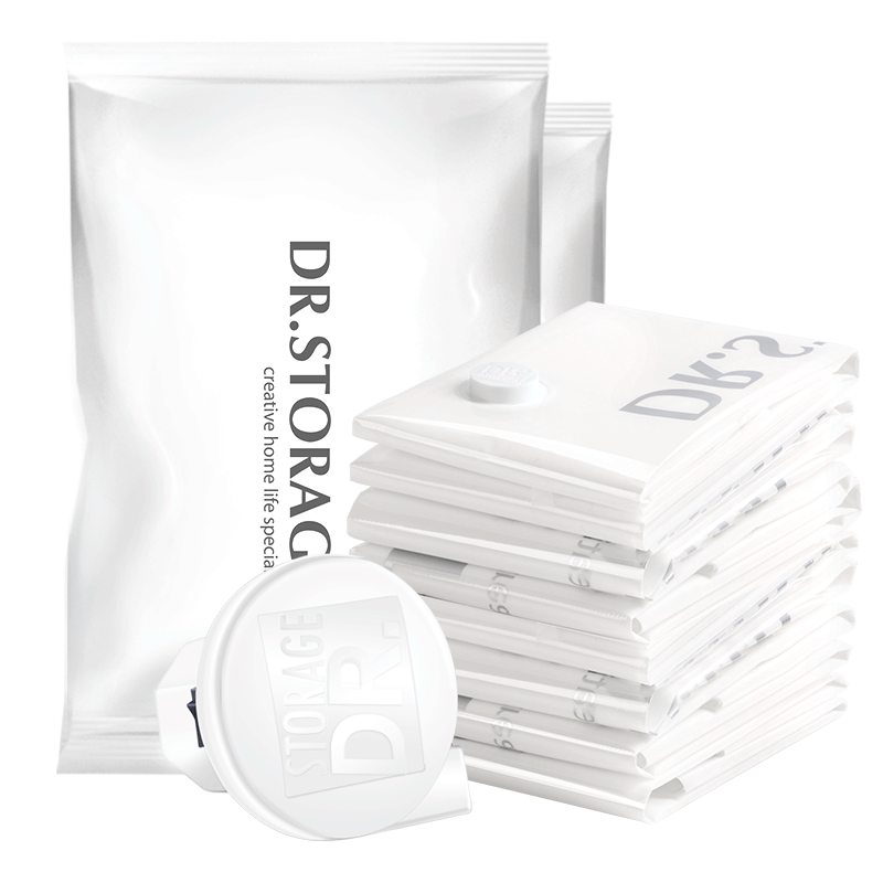 DR.STORAGE Vacuum Storage Bags for Bedding And Clothes, Vacuum Sealing Bags for Packing And Organization, 15-Piece Set