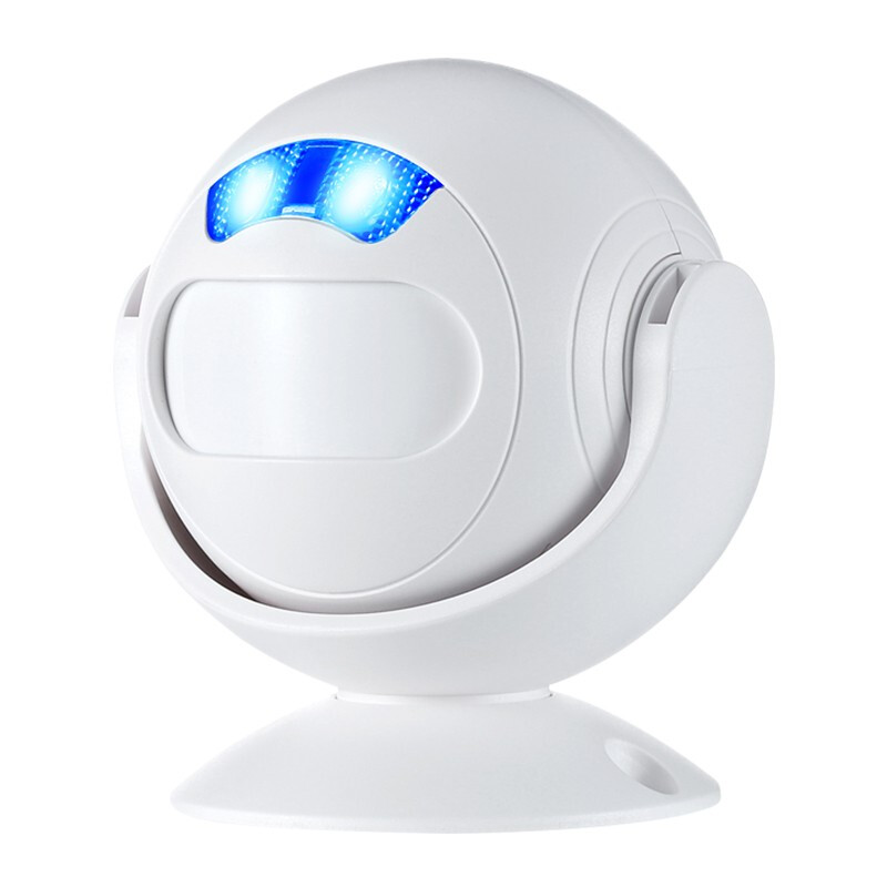 LFang SF23 Doorbell, Welcome to Visit, Entrance Shop Greeting Device, Voice Customized Reminder, Infrared Anti-Theft Alarm