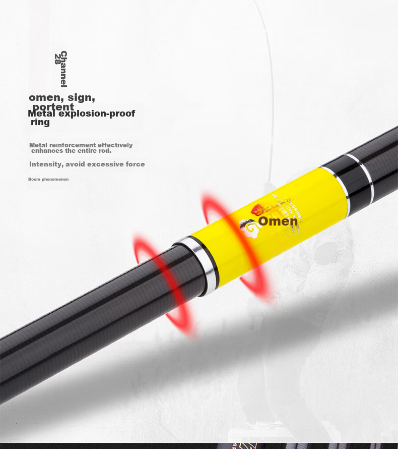 GW Biezhuo Zizun 6.3-Meter 28-Section Comprehensive Big Fish Rod, Carbon Fiber Pole, Ultra-Light Carp Rod, Lake And Reservoir Big Fish Rod 14