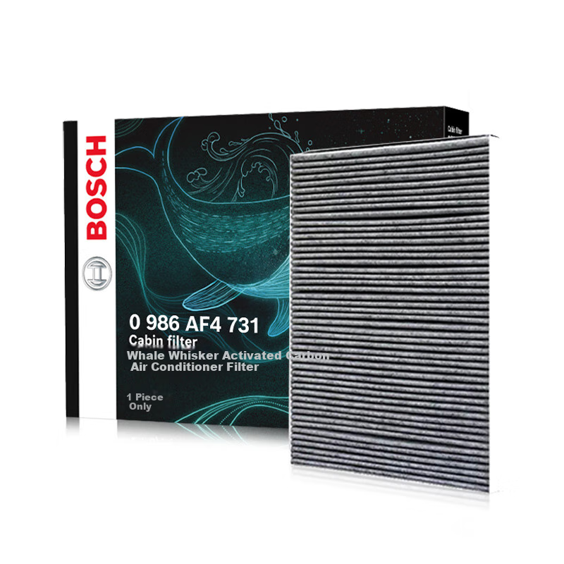 BOSCH Activated Carbon Air Conditioning Filter Element for New Energy Vehicles, Filter Cartridge 4731, Compatible with Roewe R Feifan MARVEL X/R