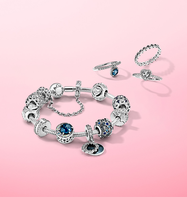 Pandora Interlocking Hearts Ring, 925 Sterling Silver, Unique And Stylish, Simple Fashion, Birthday Gift for Girlfriend 1