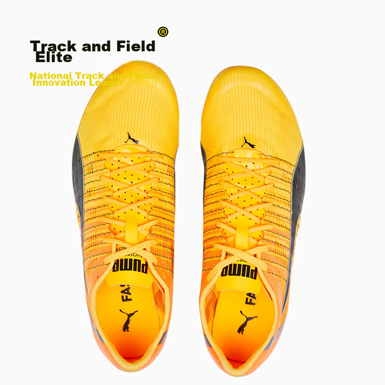 PUMA Tokyo Brush 4 Professional Sprint Spikes for Elite Male And Female Track And Field Athletes, 376998-01, Size 43 5