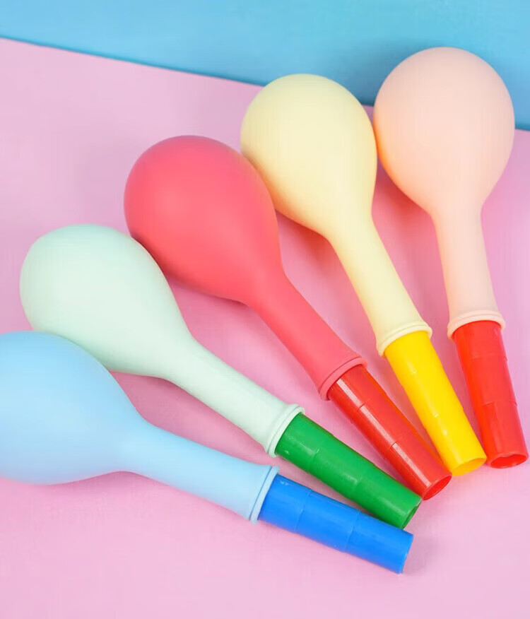 Guangduola Lung Capacity Training Balloon Children's Pulmonary Function Trainer Diaphragmatic Breathing Device Safe Thickened Mouthpiece Balloon 3