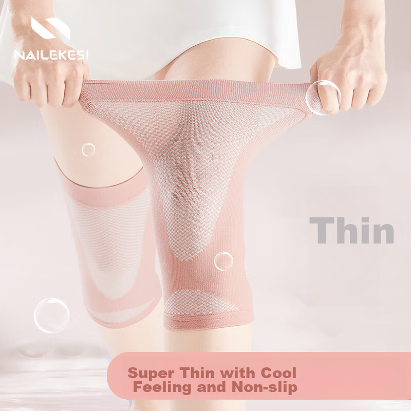 NAILEKESI N Professional Knee Brace for Women, Sports-Specific Warmth, Badminton Running Knee Joint Protector, Breathable Warm Arthritis Support