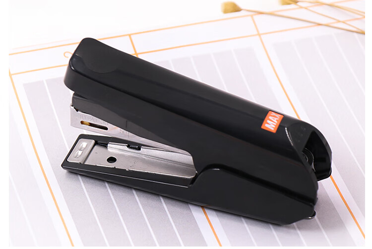 MAX HD-10TL Double Barrel Binding Machine, Exam Binding, Student Exams, Office Essential, Can Bind up to 20 Pages, with Staple Remover, Compatible with No.10 Staples 2