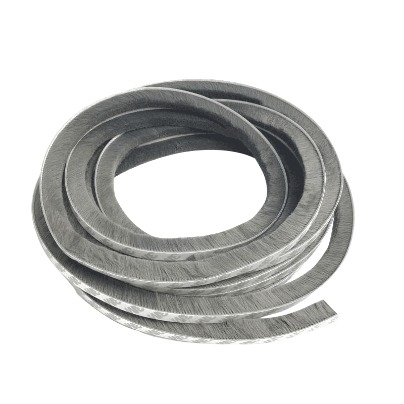 Qinghua Tile Gap Sealing Strip, Anti-Theft Door And Window Tile Gap Strip, Soundproof Windproof Strip, Door Gap Sealant, Gray, 9*5mm*10m