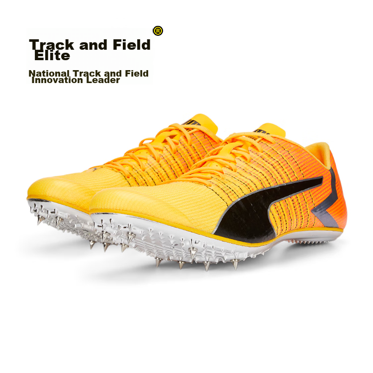 PUMA Tokyo Brush 4 Professional Sprint Spikes for Elite Male And Female Track And Field Athletes, 376998-01, Size 43 1