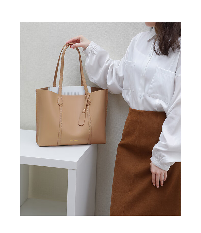 Viney Leather Handbag, Large Capacity Tote Bag for Women, Shoulder Bag And Handbag, Practical Birthday And Mother's Day Gift for Mom 13