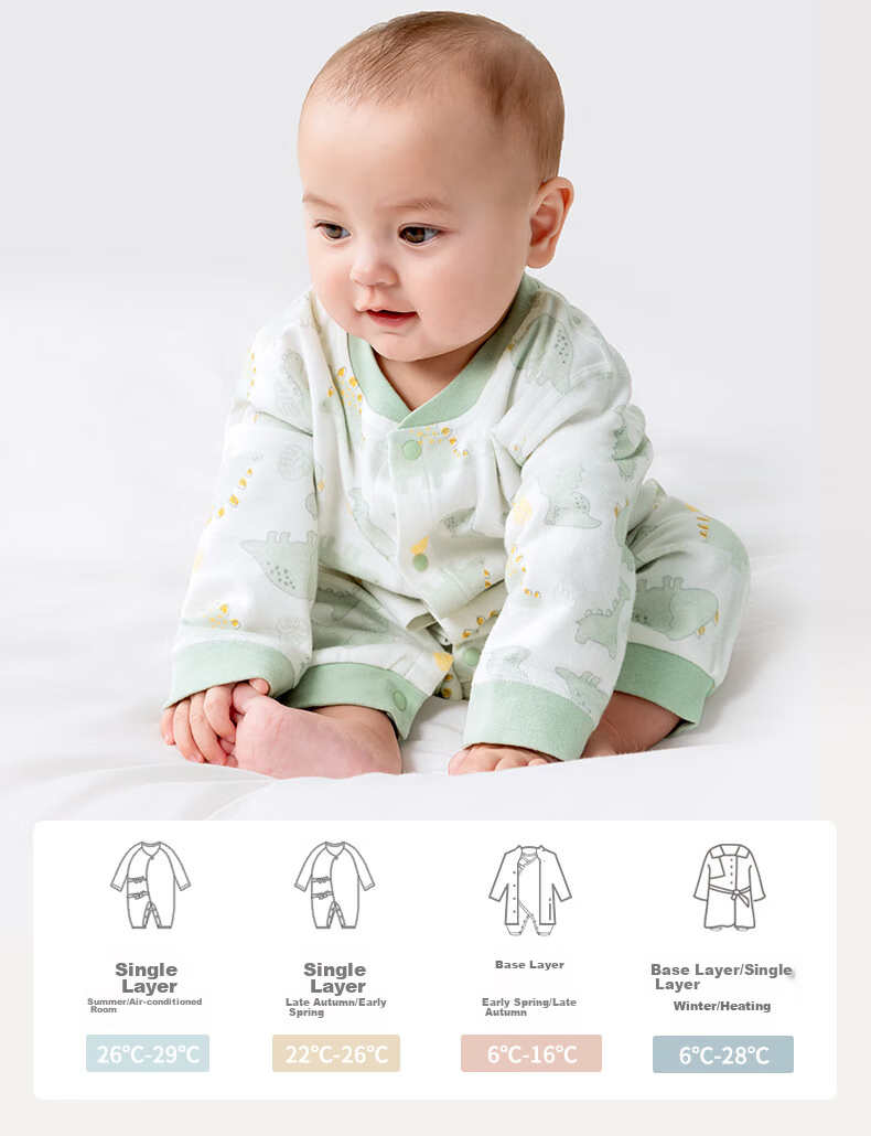 Beitaisi Baby Clothes Spring And Autumn Outfit, Infant Onesie, Pure Cotton, for Boys And Girls, Newborns, Small Ages, All-Season Pajamas, Romper 20