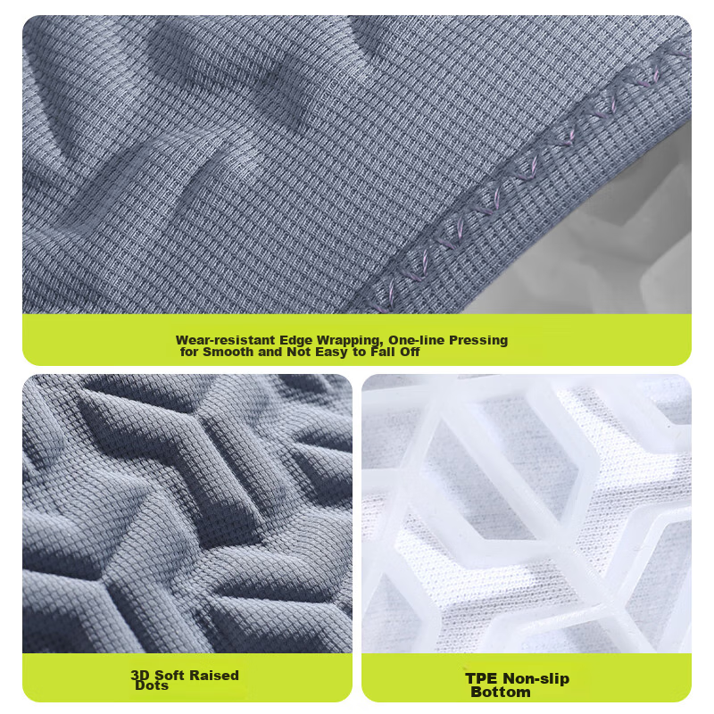 Qiqijia Ice Silk Seat Cushion, Breathable And Cool for Summer, Office Chair Pad, Long-Sitting Breathable Cooling Mat, Butt Pad, Seat Cushion, Chair Pad