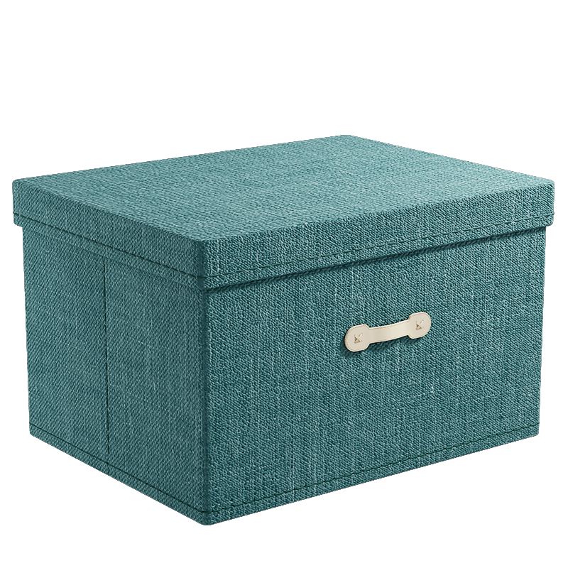 Jiabangshou Fabric Clothing Storage Box Wardrobe Clothes Organizer Quilt Storage Container Foldable Green Extra Large 1 Piece