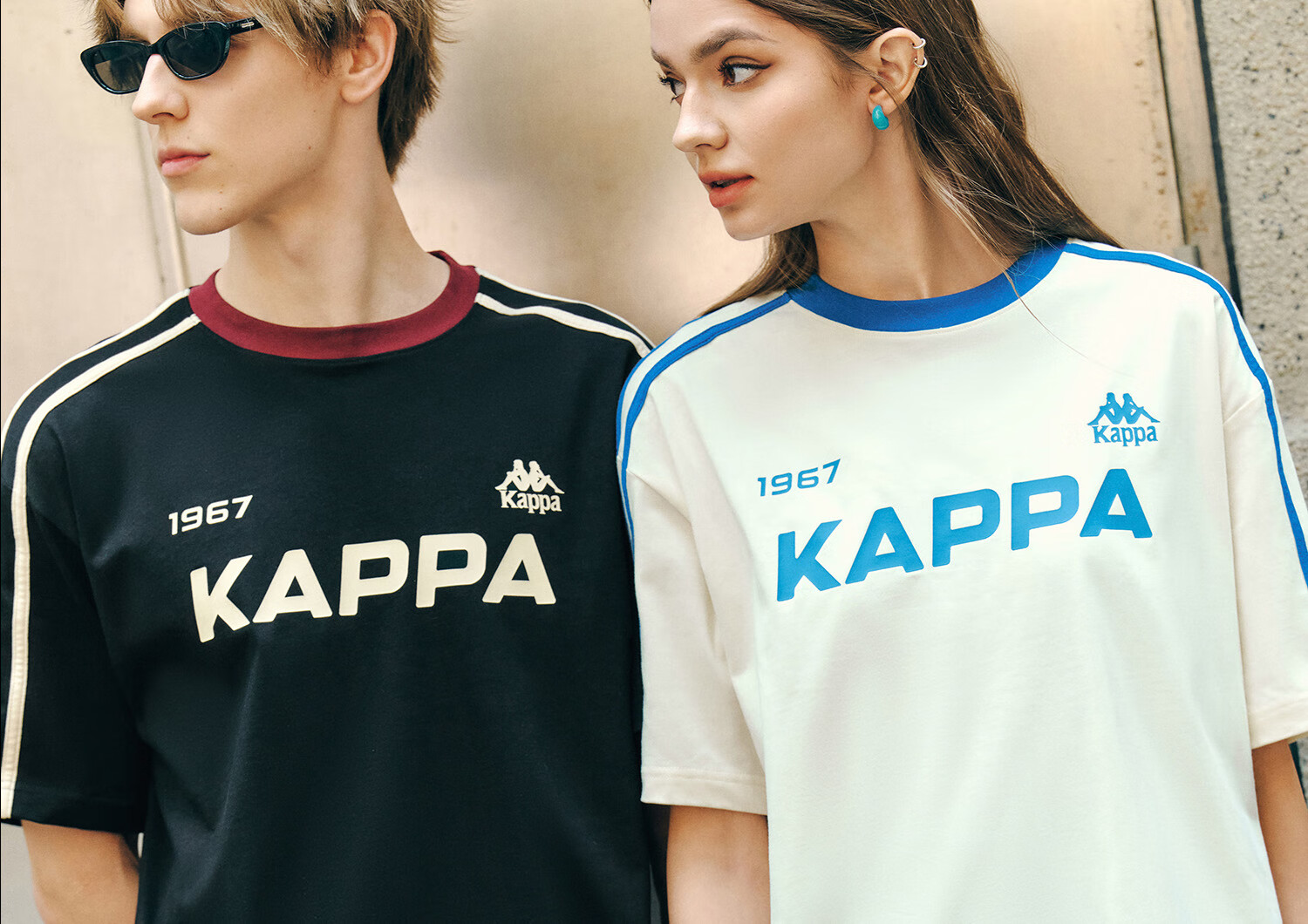 Kappa Back-to-Back Cotton Sports Short Sleeve T-Shirt Men Summer 2026 New Casual Half Sleeve Top K0FX2TD09D Black XL 20