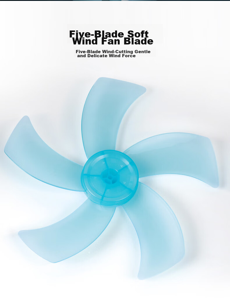 Wahson Electric Fan/Stand Fan/Low Noise Fan/16-Inch High Air Volume Home Office AC Fan with Fixed Frequency WS-A1603A 7