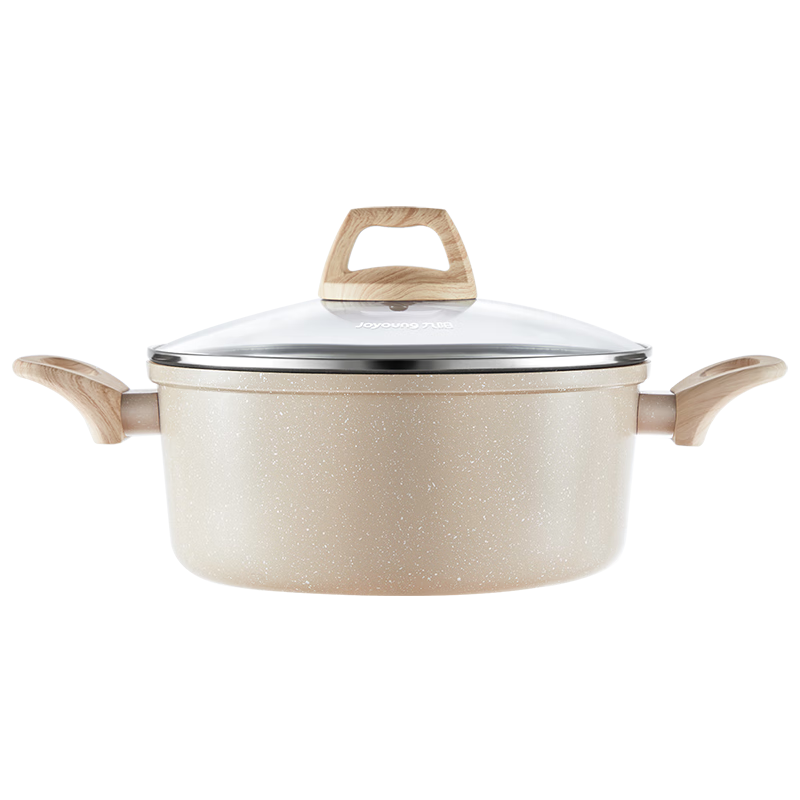 Joyoung Non-Stick Soup Pot, Maifanshi Color, 24cm Stew Pot for Baby Food And Noodles, CT525(LB)