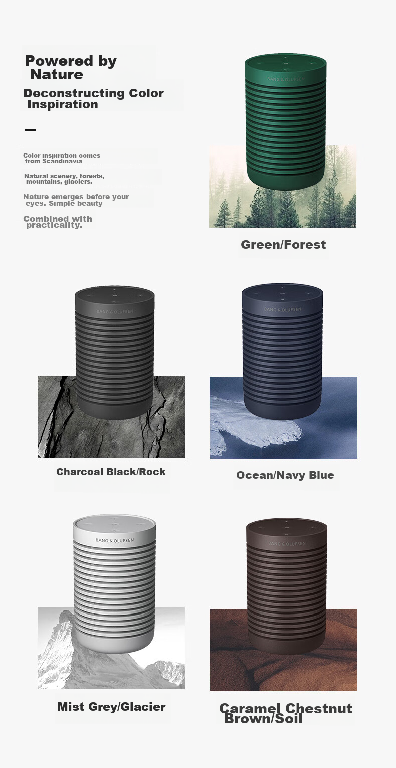 B&O Beosound Explore Wireless Bluetooth Speaker, Portable B&O Audio Mini Waterproof Sports Personal Speaker, Misty Gray, Holiday Gift [Gong Jun Endorsement] 10