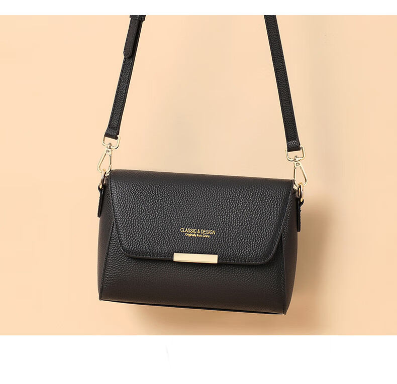 Viney Women's Handbag, Cowhide Crossbody Bag, Shoulder Bag for Middle-Aged And Young Fashionistas, Practical Birthday And Mother's Day Gift for Mom 10
