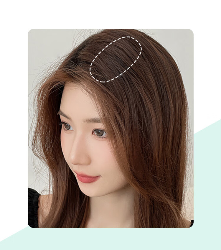 CHIMERA 4-Piece High Crown Volumizing Hair Padding Set for Top and Back Head Flat Head Clip Hairpin for Women 1