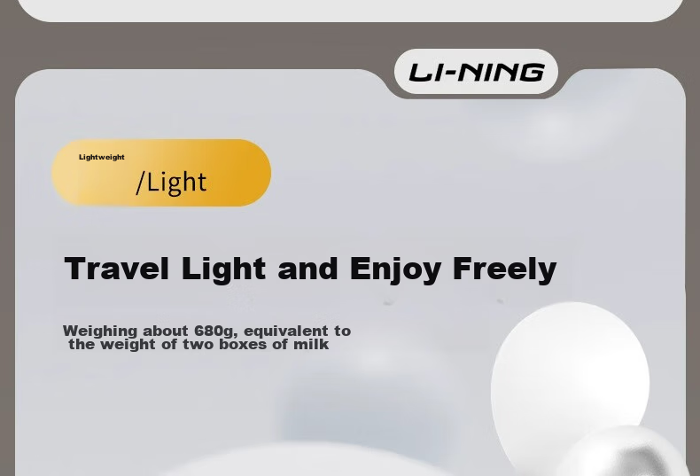 Li-Ning Backpack, Unisex School Bag with Large Capacity, for Middle And High School Students, College Students, Men's Laptop Sports Travel Bag 10