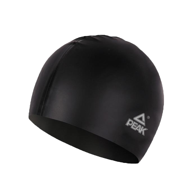 PEAK Silicone Swimming Cap, Waterproof Ear Protection, Comfortable for Long Hair, Large Capacity Swim Cap, for Men And Women, Adult Professional Training