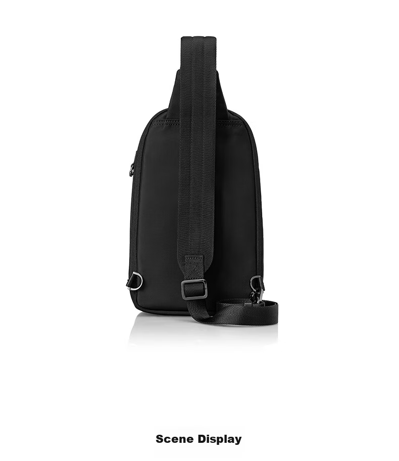 Xinxiuli Shoulder Crossbody Bag, Casual Bag, Travel Bag, Fashionable Trendy Men's NV2*09005, Black 12