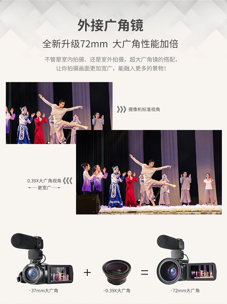 Ouda ORDROZ20 HD digital camera home dv video recorder outdoor portable camera professional camcorder home travel conference vlog vibrato short video Ouda ORDROZ20 HD digital camera home dv video recorder outdoor portable camera professional camcorder home travel conference vlog vibrato short video