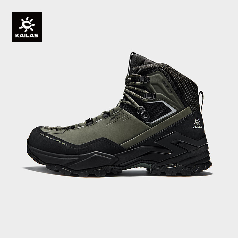KAILAS MT5-2 Mid-Top Hiking Boots, GORE-TEX Waterproof, Shock-Absorbing, Non-Slip, Heavy-Duty Trekking Shoes for Me