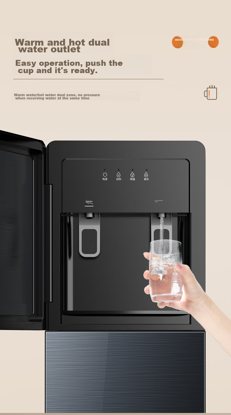 AUX Water Dispenser for Home Use, Milk Preparation, Upright Cooling Model, Rapid Heating, Bottom-Placed Water Tank, Drinking Fountain YLR-5 3