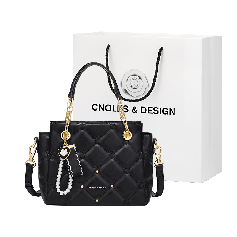 Cnoles Crossbody Bag for Women, Large Capacity Diamond Pattern Handbag Shoulder Bag Practical Thoughtful Birthday Gift for Girlfriend Or Wife