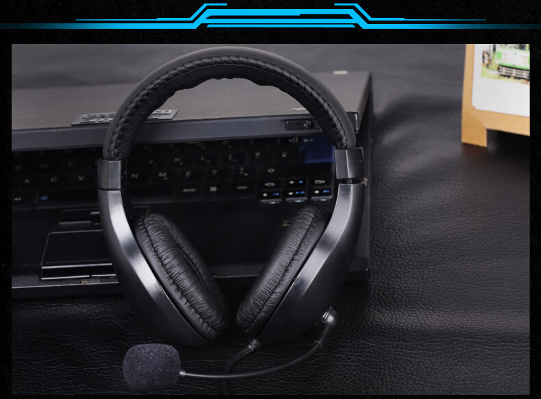 SaLaR A566N Headphones for English Listening And Speaking Exams, Online Classes, High School Entrance Exam, Human-Machine Dialogue with Microphone, 3.5MM Plug for Laptops, Black Single Plug 13