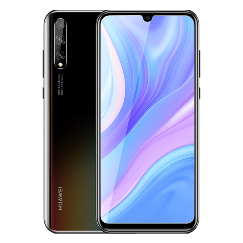 ESCASE Honor Play4T Pro Tempered Glass Screen Protector for Huawei Enjoy 10s/20 Youth Edition Phone, High Definition Clear Anti-Drop Protective Front Film, Universal Fit