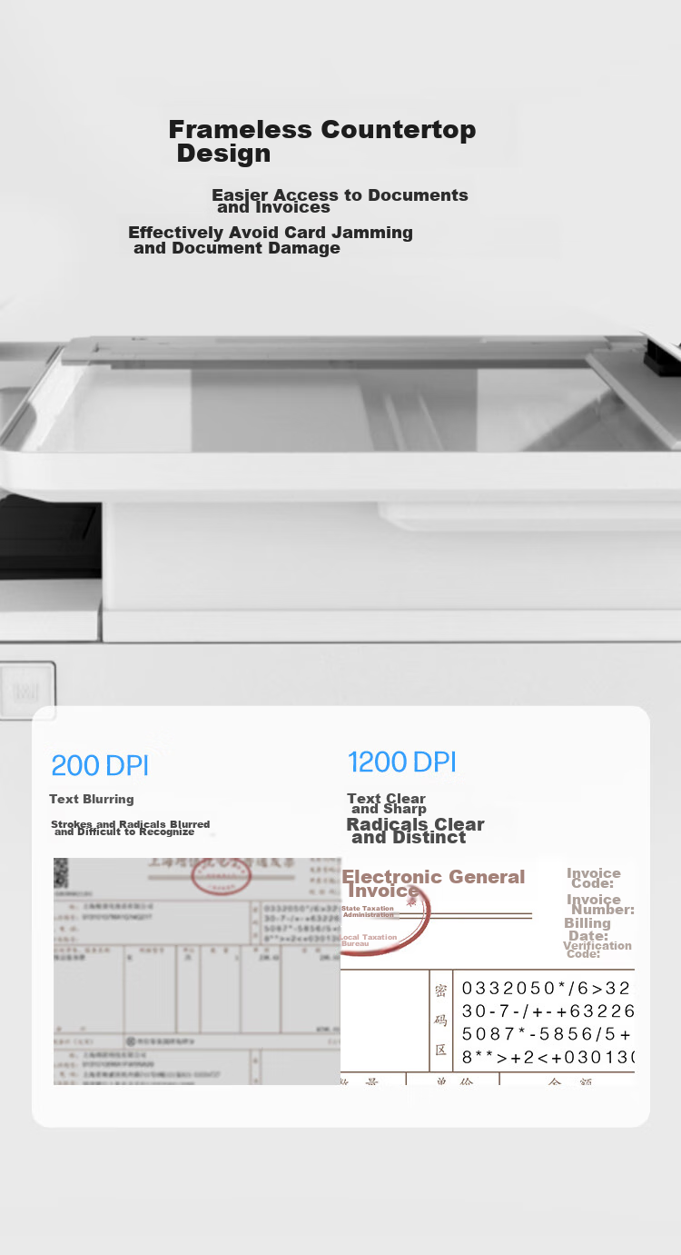 HP 4114dw Monochrome Automatic Duplex Wireless Laser Printer Copy Scan Wireless Connectivity Continuous Copy Business Office Commercial 14