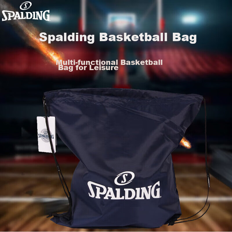 SPALDING 30024 Casual Multi-Functional Basketball Bag, Ball Pouch, Blue 1