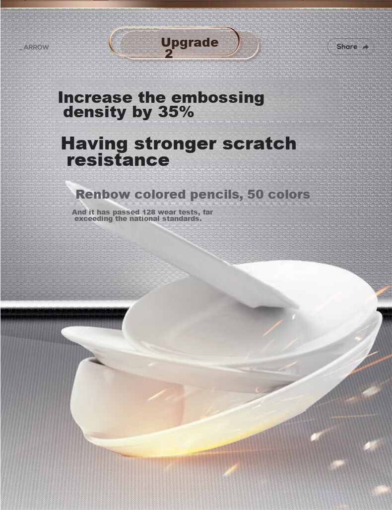 ARROW 304 Stainless Steel Kitchen Embossed Handmade Sink, Large Single Bowl Vegetable Washing Basin AE5570418GM21-SS 6