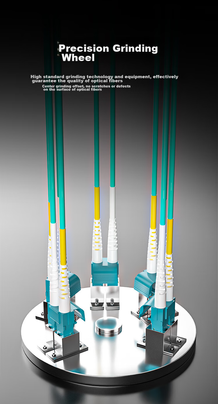 ZLEUE Telecom-Grade Fiber Optic Patch Cord SC-SC(UPC), Single Mode Single Core, Low Smoke Zero Halogen Environmentally Friendly Home Fiber Optic Cable, Transceiver Pigtail, 3 Meters ZLG0-SCSC03 7