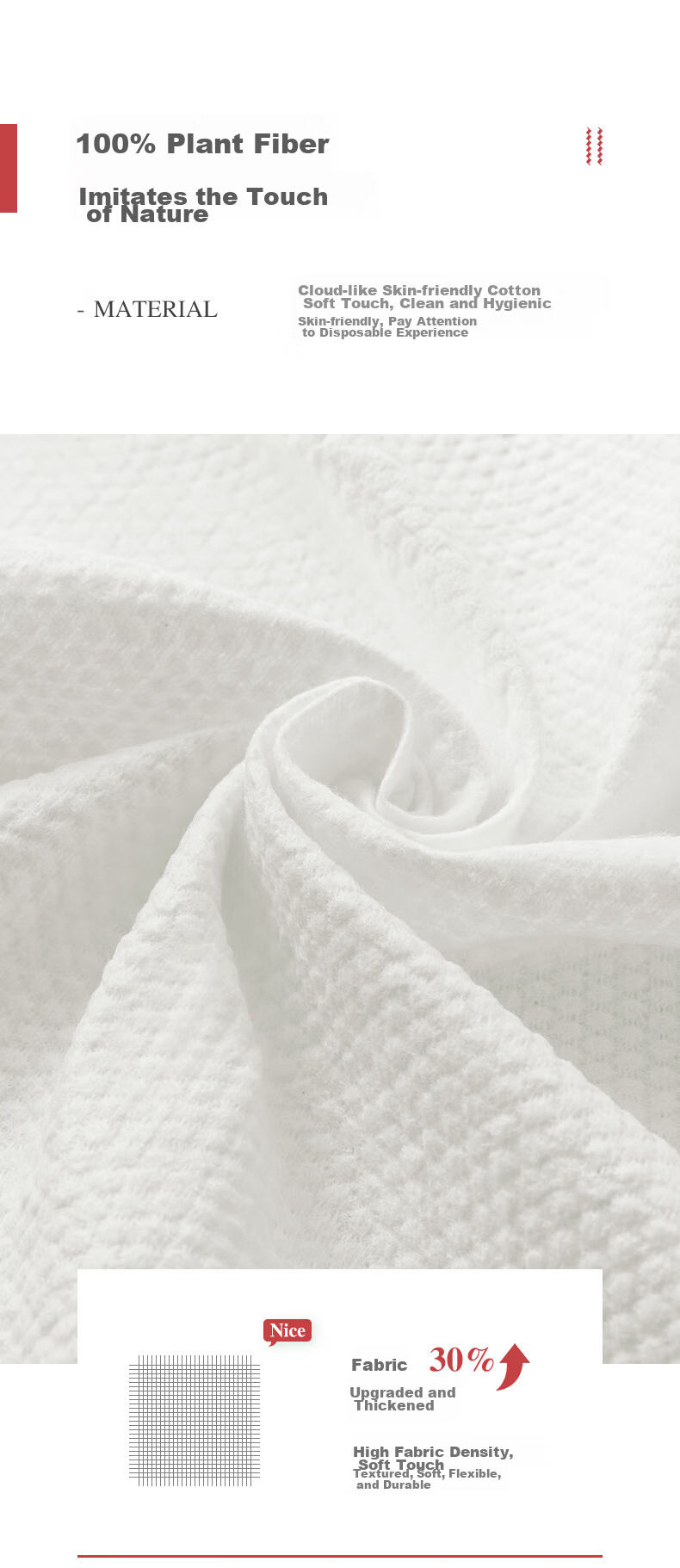 HINCLOUD Disposable Compressed Bath Towels, Bathroom Supplies, Travel Compressed Bath Towels, Pack of 10 3