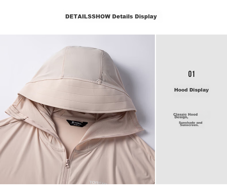 TOREAD Ice Silk Knitted Sun Protection Jacket for Women Spring Summer Outdoor UV Protection UPF50+ Breathable Skin Jacket TAZZCN82843 16