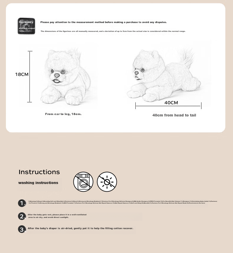 CUMATE Maljisi Dog Plush Toy Doll Stuffed Animal Birthday Gift for Children, Girls, Girlfriend, And Wome 15