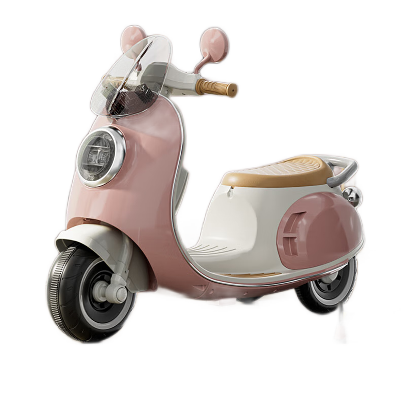 ANGI BABY Children's Electric Motorcycle for Ages 1-3 Rideable Adult Electric Tricycle Toy Gift for Boys And Girls