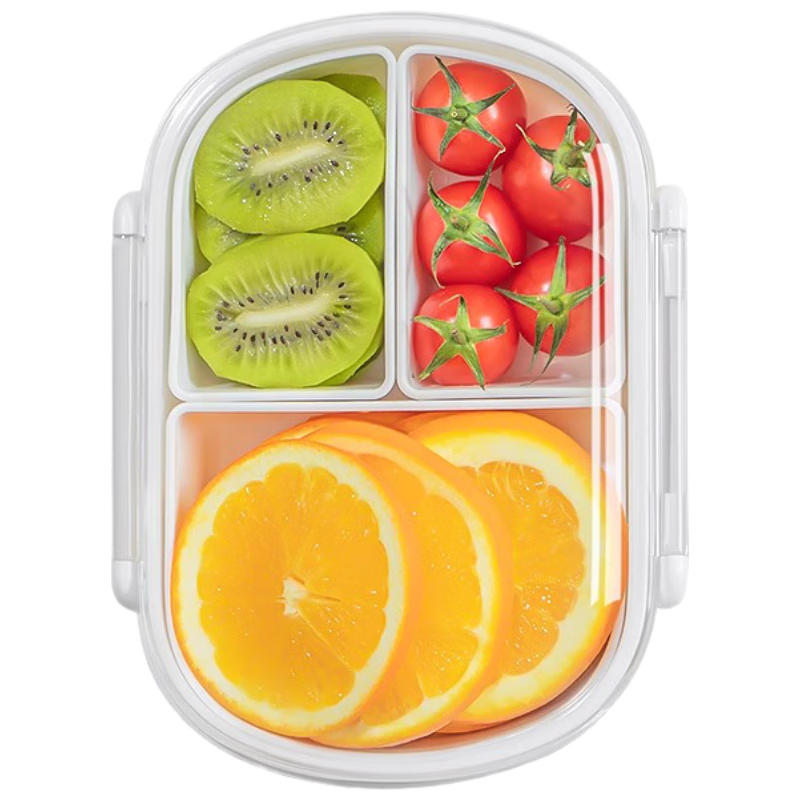 KATEI STORY Imported Fruit Box, Portable Lunch Box for Elementary School Students, Food-Grade Bento Box, Fresh-Keeping Container, Small Lunch Box, Nut Box, Sealed Box