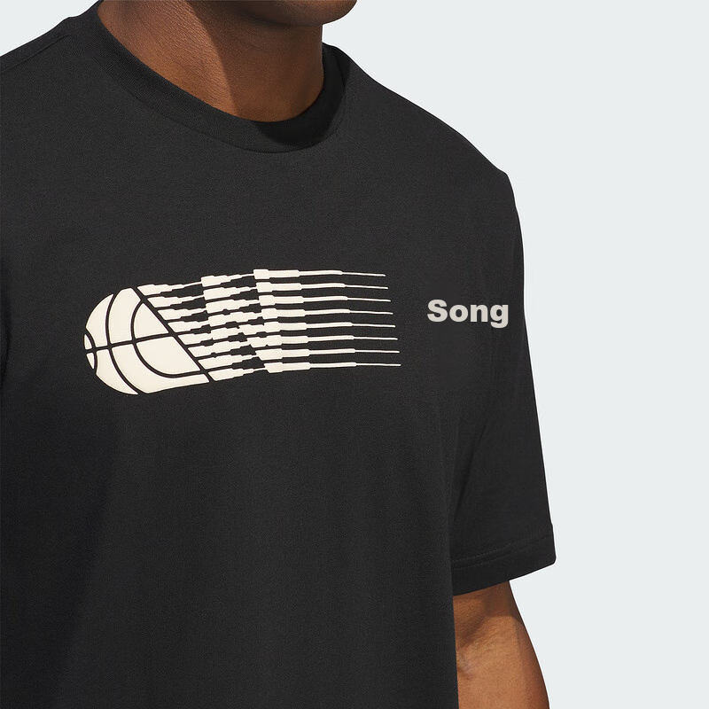 Adidas Men's Basketball Series WWH Story Tee Round Neck Casual T-Shirt IT4728 A/M 10