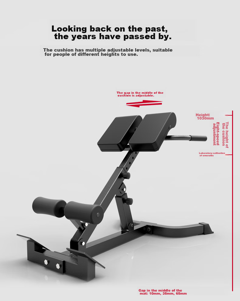 Chishang Roman Chair Back Muscle Trainer, Home-Use Waist And Back Exercise Equipment, Foldable Back Support Device 9