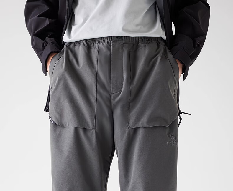 CAMEL (CAMEL) Men's Cargo Pants, Loose-Fitting, Slimming, Windproof, Long Trousers, Functional Straight-Leg Casual Pants A14CA68689 15